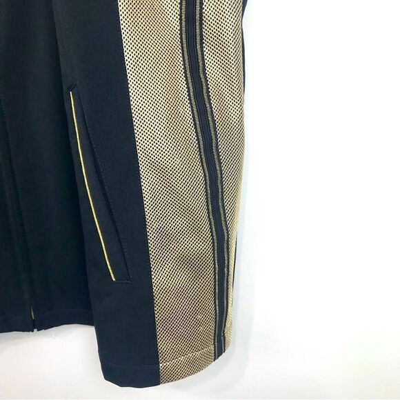 EP Pro Tour Tech Black and Gold Mesh Pilgrim’s Run Golf Vest - Picture 9 of 12